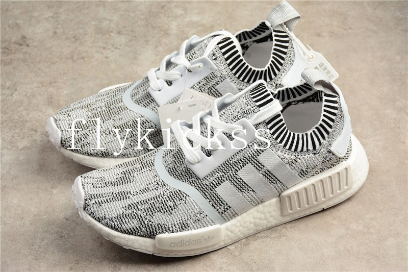 Real Boost Adidas NMD R1 PK Grey BY1911